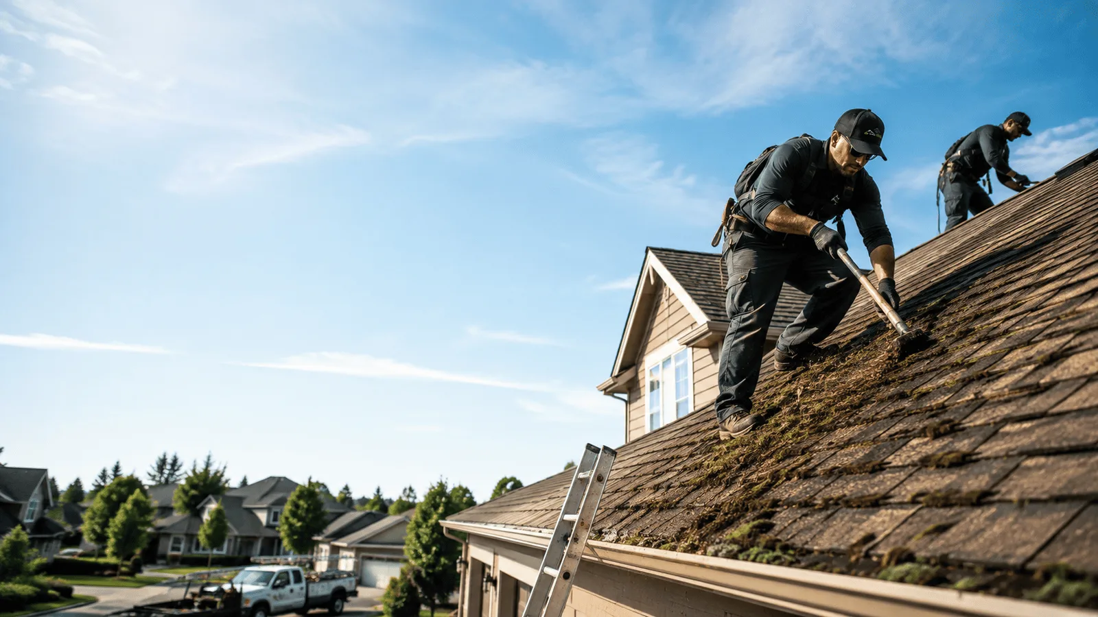Roof Moss Removal in Columbia, LA near me